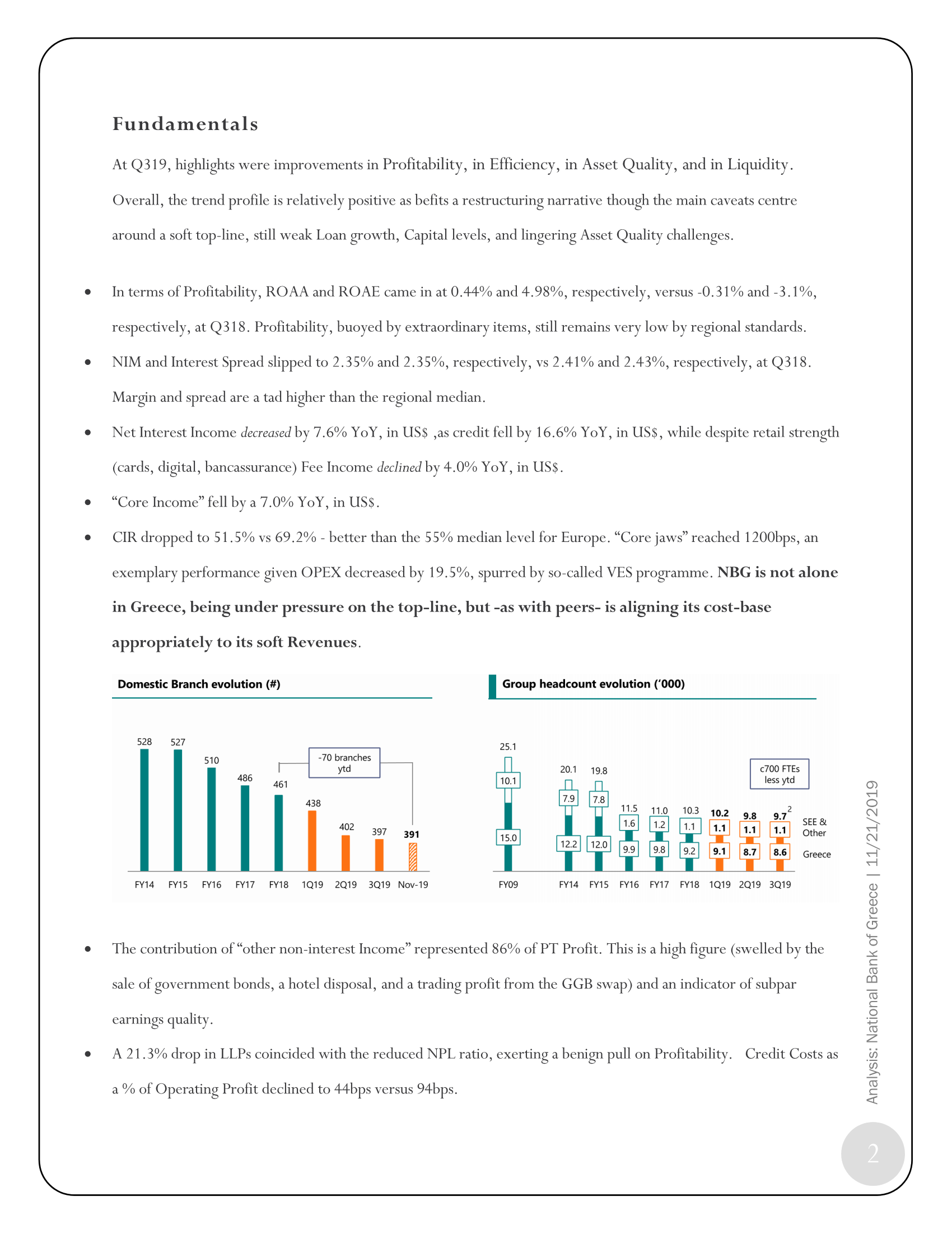 Brief Finance National Bank Of Greece A Herculean Tale And More Smartkarma